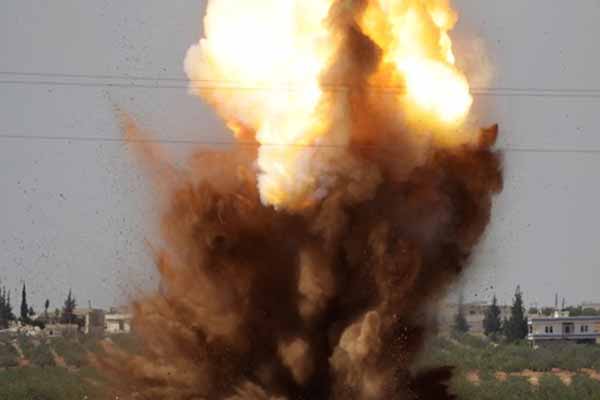 Suriye'de misket bombalı saldırı