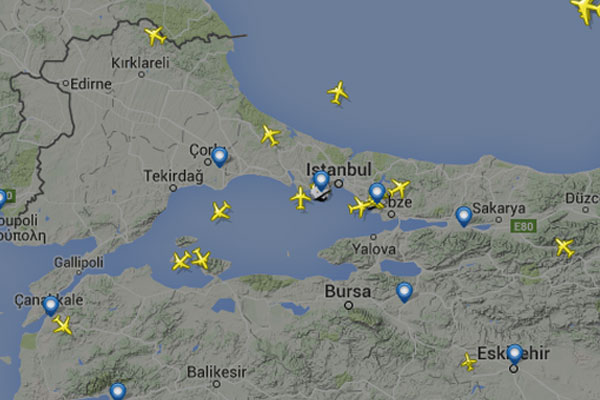 Marmara hava sahası kapatıldı