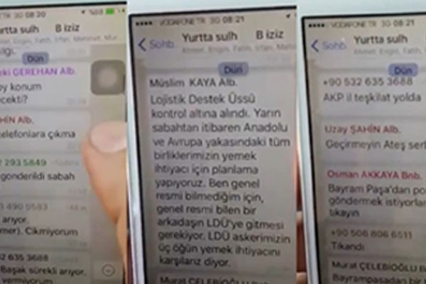 WhatsApp'tan darbeye kalkıştılar