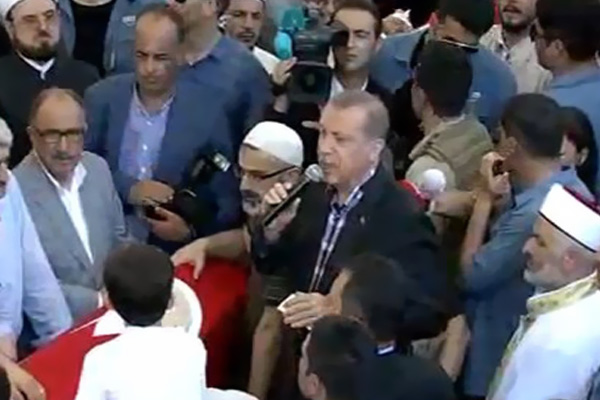 Erdoğan'dan cenazede 'idam' açıklaması