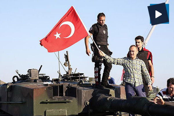 15 Temmuz darbe girişimi...Sen özgürsün Türkiye