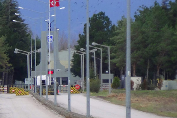 Amasya'da Jet Üssüne girildi