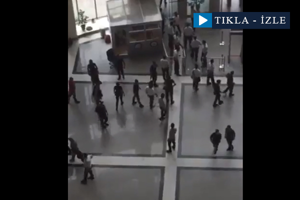 Hakim, Çağlayan Adliyesi'nde böyle gözaltına alındı