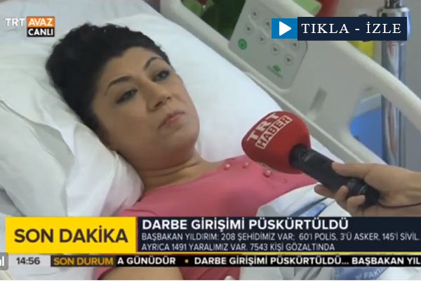 Yaralı vatandaş: Bir bacağım gitti, vatana feda olsun