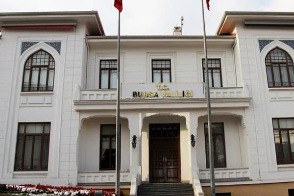 Bursa Valiliği'nde deprem