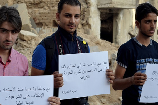 Suriyelilerden Türk halkına mesaj