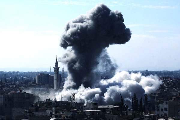 ABD uçakları Menbic'te katliam yaptı