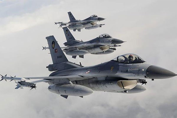 Irak'ın kuzeyindeki PKK hedefleri vuruldu