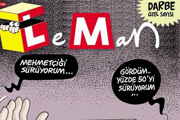 Leman 'darbeli' sayısının yayımı durduruldu