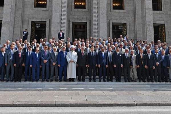 Kahraman, Görmez ve müftüleri kabul etti