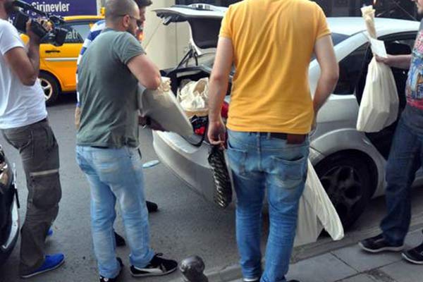 Meydan Gazetesi’nde arama