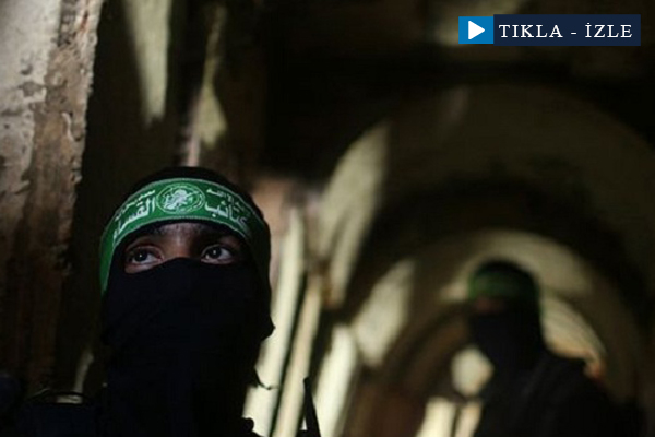 Hamas, gizli tünellerinin 'kapılarını' ilk kez açtı
