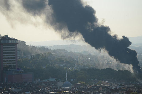 Bursa'da büyük yangın