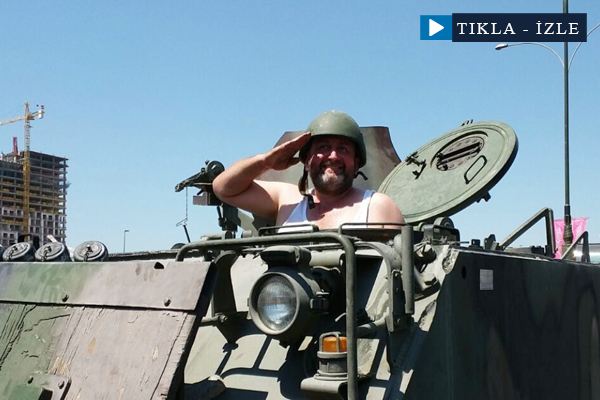 İşte 5 dakikada tank kullanmayı çözen o Rizeli