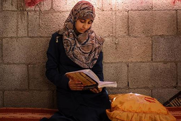 Hayalleri yıkılmayan Gazzeli genç kız