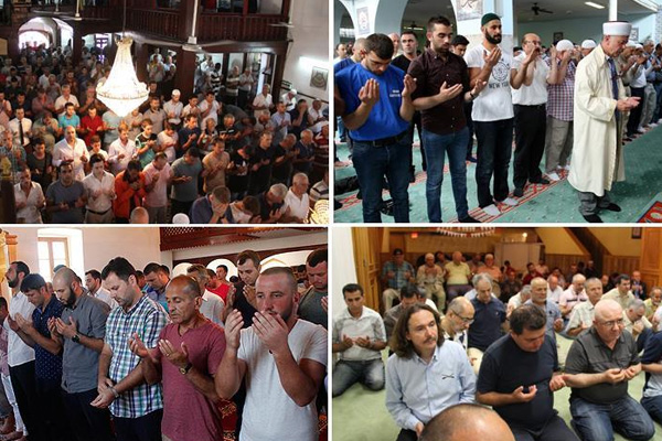 Müslümanlar Türkiye için tek yürek oldu