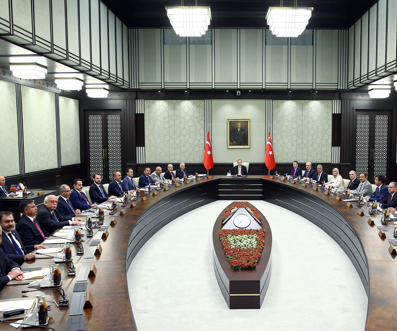 Bakanlar Kurulu toplantısı sona erdi