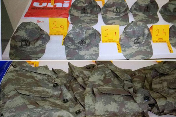 PKK operasyonunda askeri üniforma yakalandı