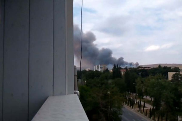 Azerbaycan'da silah fabrikasında patlama