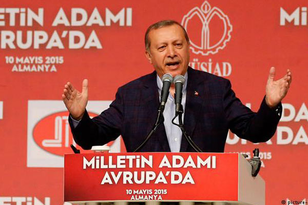 Almanya'da Erdoğan'a karşıt gösteri hazırlığı
