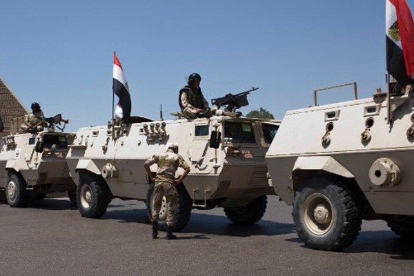 Mısır ordusundan Sina operasyonu