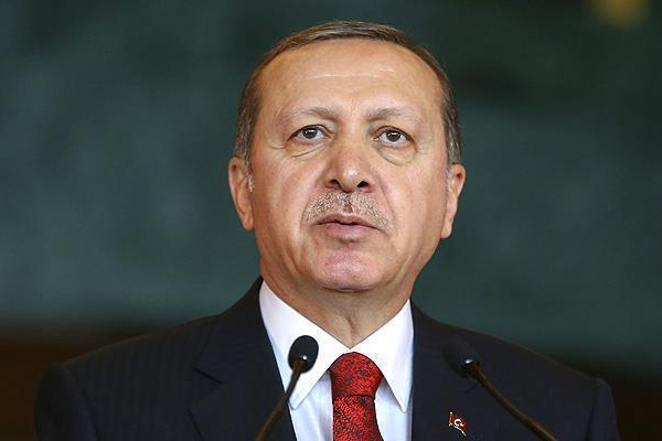 Erdoğan'dan şehit ailelerine taziye telgrafı