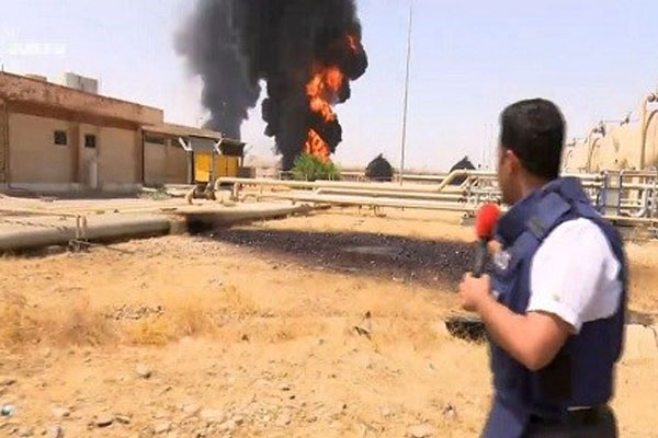 IŞİD Kerkük'te petrol bölgesine saldırıyor