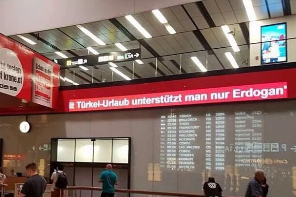 Skandal Erdoğan yazısı kaldırıldı