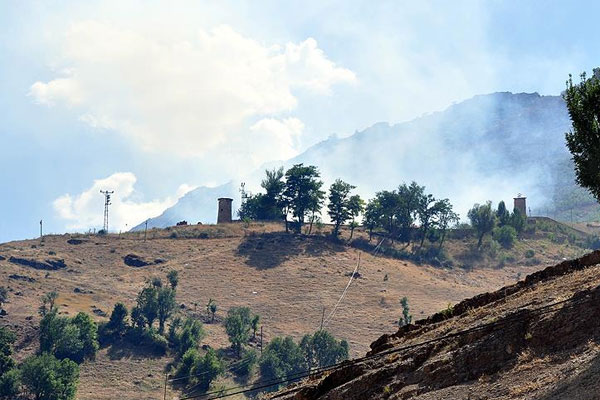 Tunceli'de karakola taciz ateşi
