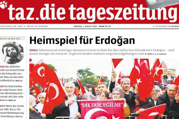 Darbe sansürü Alman basınında da eleştirildi