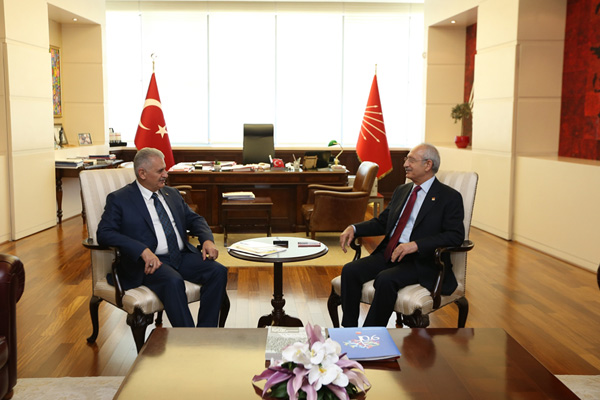 Yıldırım-Kılıçdaroğlu görüşmesi sona erdi!