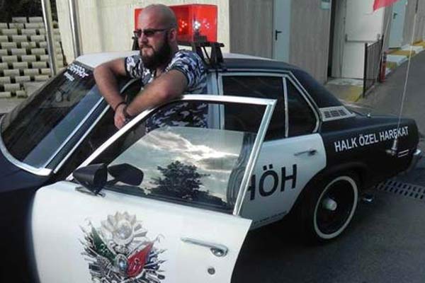 ‘HÖH’ otomobili Erdoğan'ın evinin önüne getirildi