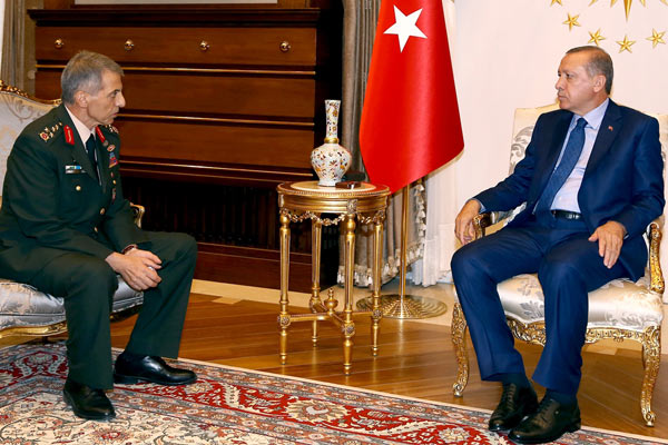 Erdoğan Galip Mendi ile görüştü