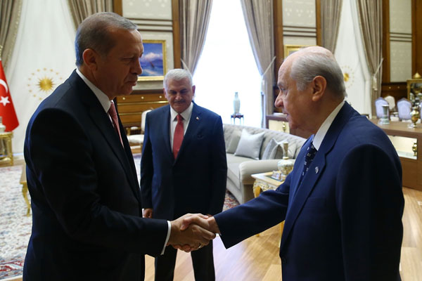 Erdoğan'dan Bahçeli'ye 'tweet' sürprizi
