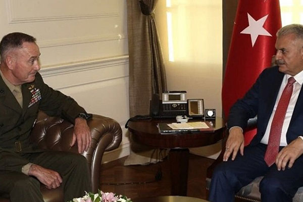 Yıldırım, Dunford'a o belgeseli izletmiş