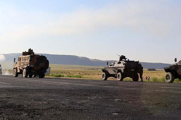 Tunceli’de tabur komutanlığına taciz ateşi