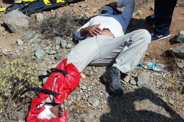 Paraşütçü 500 metreden düştü