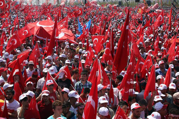 Yenikapı mitingi dünya basınında