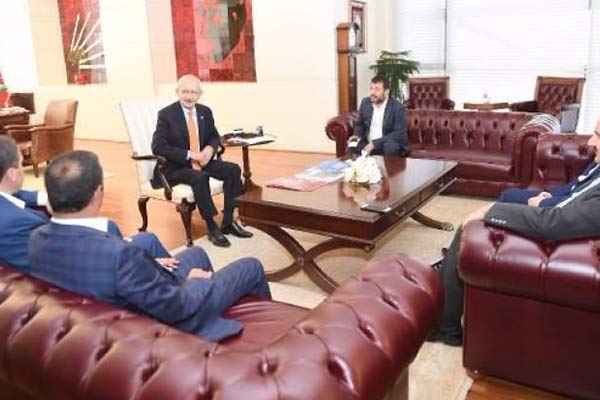 Kılıçdaroğlu, Memur-Sen heyetini kabul etti