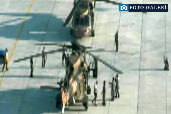 Amirallerin kurtarıldığı an güvenlik kamerasında