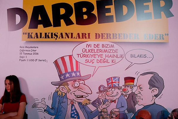 Darbenin mizah hali: Darbeder