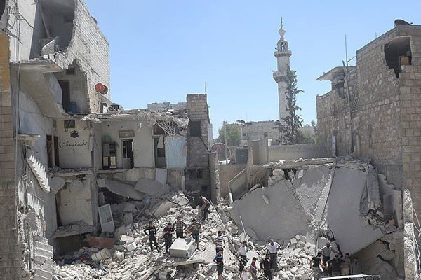 Halep'te 2 milyondan fazla kişi kuşatma altında