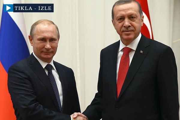 Erdoğan ve Putin bir araya geldi