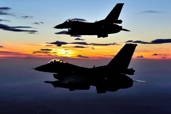 Tunceli kırsalında hava operasyonu