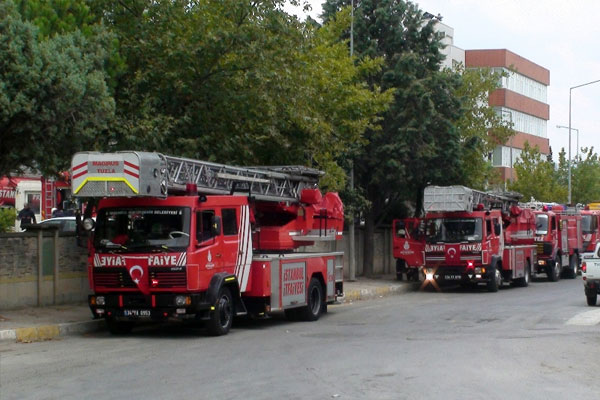 İstanbul'da korkutan yangın