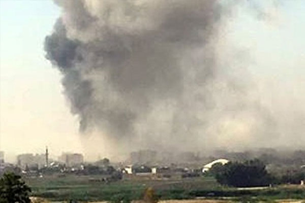 Yayladağı’na 2 top mermisi düştü