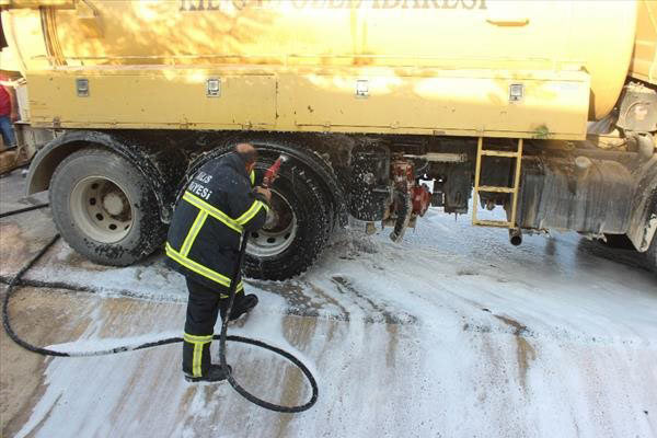 Kilis'te 'roket' paniği