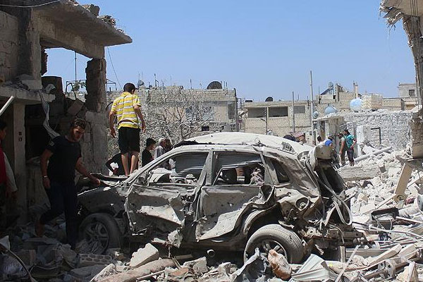 Esed güçlerinden katliam: 11 ölü