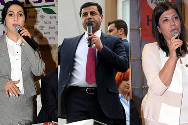 HDP'li üç vekil hakkında beş ayrı dava