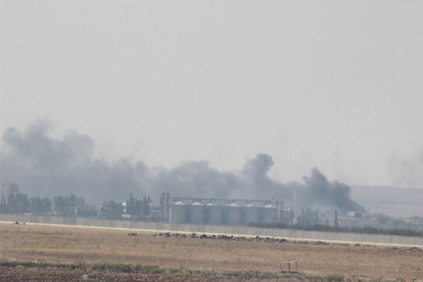 TSK IŞİD mevzilerini vuruyor